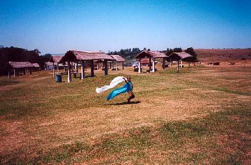 Child dancing at Cato Ridge